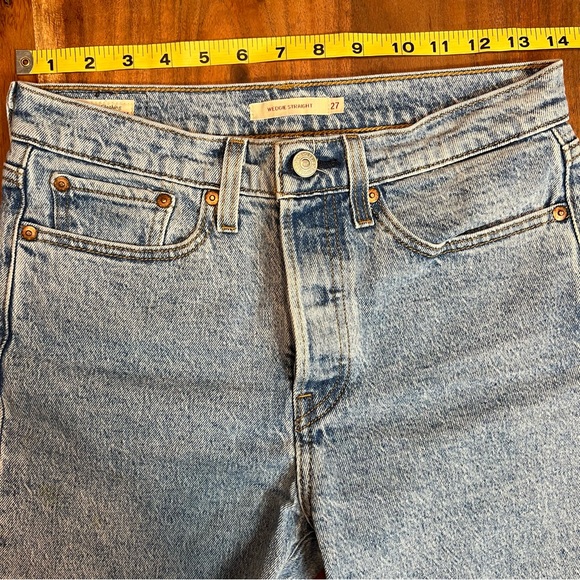 Levi's Premium Wedgie Straight, size 27 - Picture 12 of 15